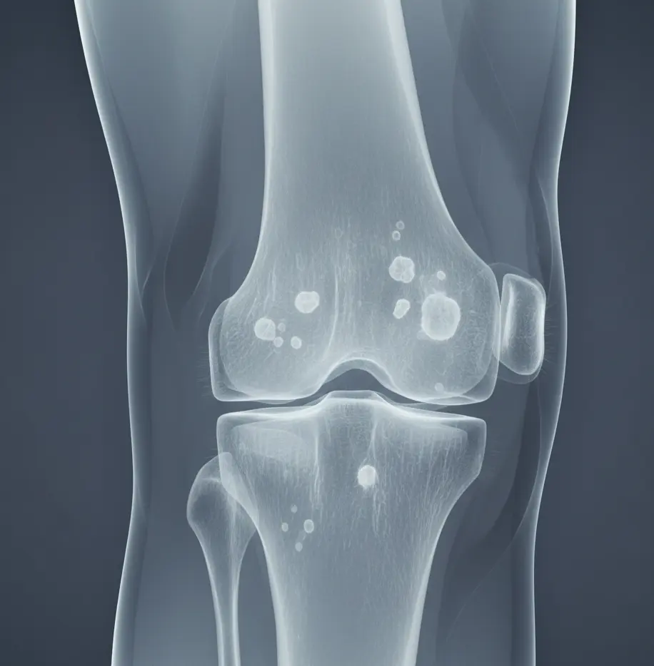 Diagrama de una articulación sana