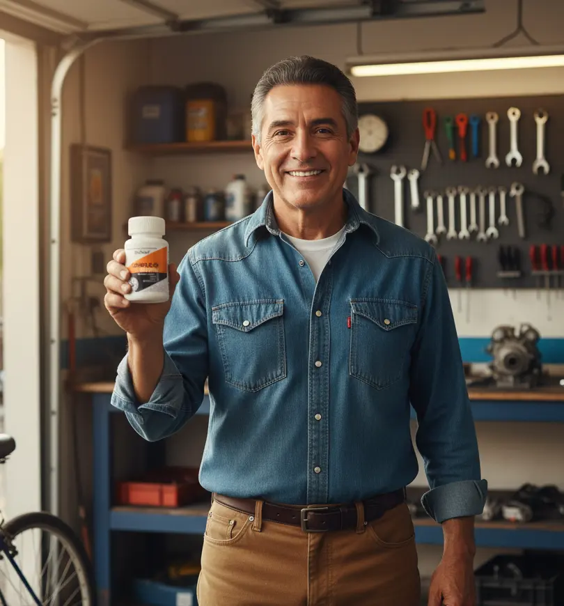 Retrato de José Luis, ex futbolista